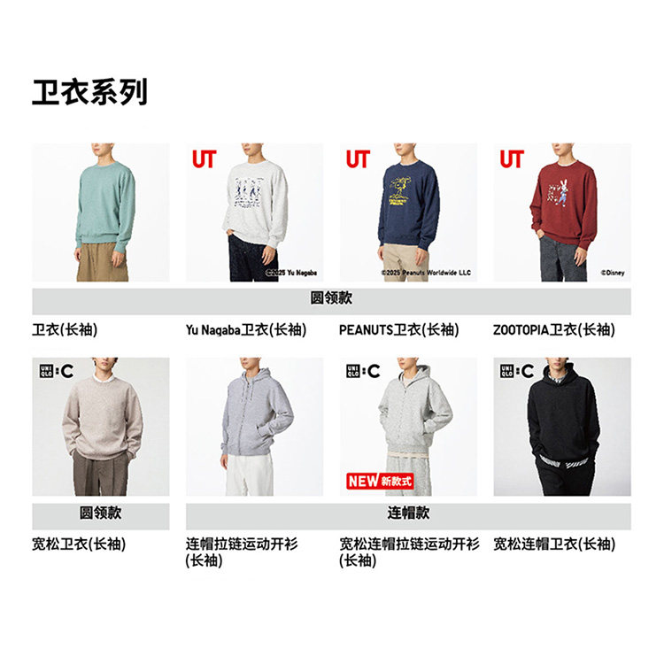 Uniqlo, толстовка с капюшоном с молнией, спортивный кардиган, лонгслив, куртка Uniqlo 