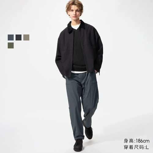 Обычные мужские и женские теплые повседневные брюки Uniqlo/повседневные брюки 479375