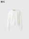 Uniqlo C Series Collaboration Women's Smooth Cotton Round Neck Knit Sweater Casual Sweater 475053