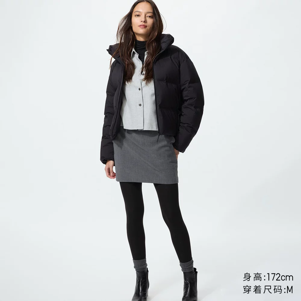 Женские облегающие колготки UNIQLO HEATTECH EXTRA WARM Blended Tights/10 Minutes 6% Cashmere 481534