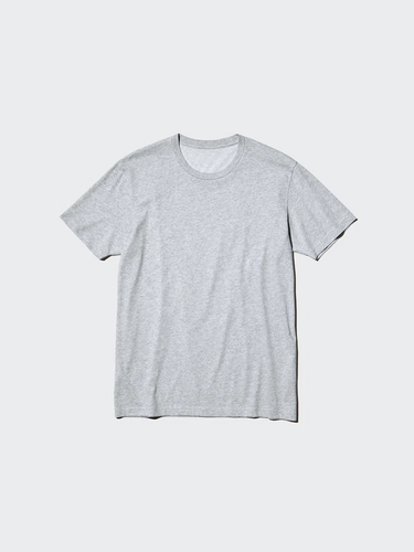 Мужская и женская быстросохнущая футболка Uniqlo с круглым вырезом и короткими рукавами 26, новый стиль весны и лета 482300