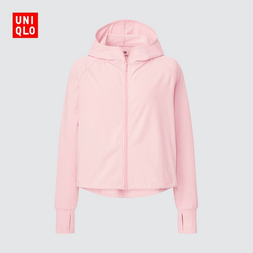 Uniqlo, толстовка с капюшоном с молнией, накидка для кемпинга, защита от солнца, защита от ультрафиолета