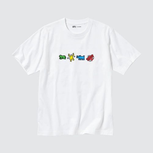 Uniqlo мужская и женская футболка с короткими рукавами UT Printed Kess Harlem 469257 469259 469258 473047