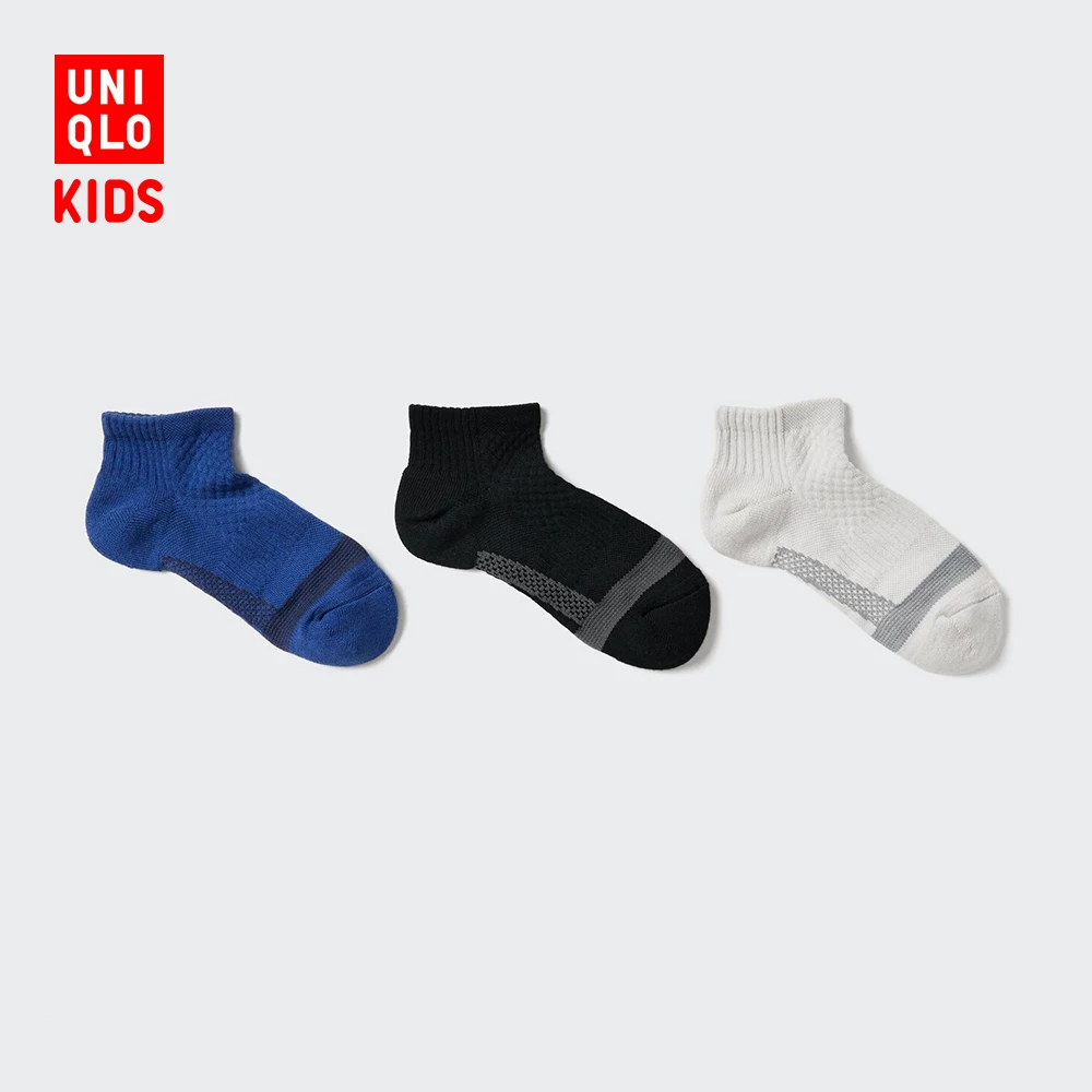 Детские носки Uniqlo для мальчиков и девочек/3 пары носков 25 новый стиль 478611