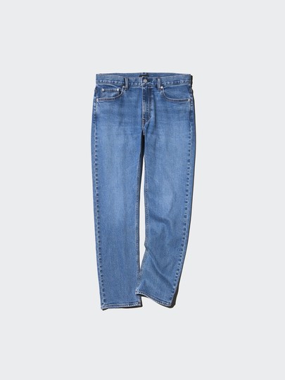 Uniqlo Men's Slim Straight-Leg Jeans/Washed Denim Jeans Long Pants 485679