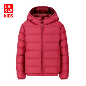99元 优衣库UNIQLO  儿童轻型WARM PADDED连帽外套 409219
