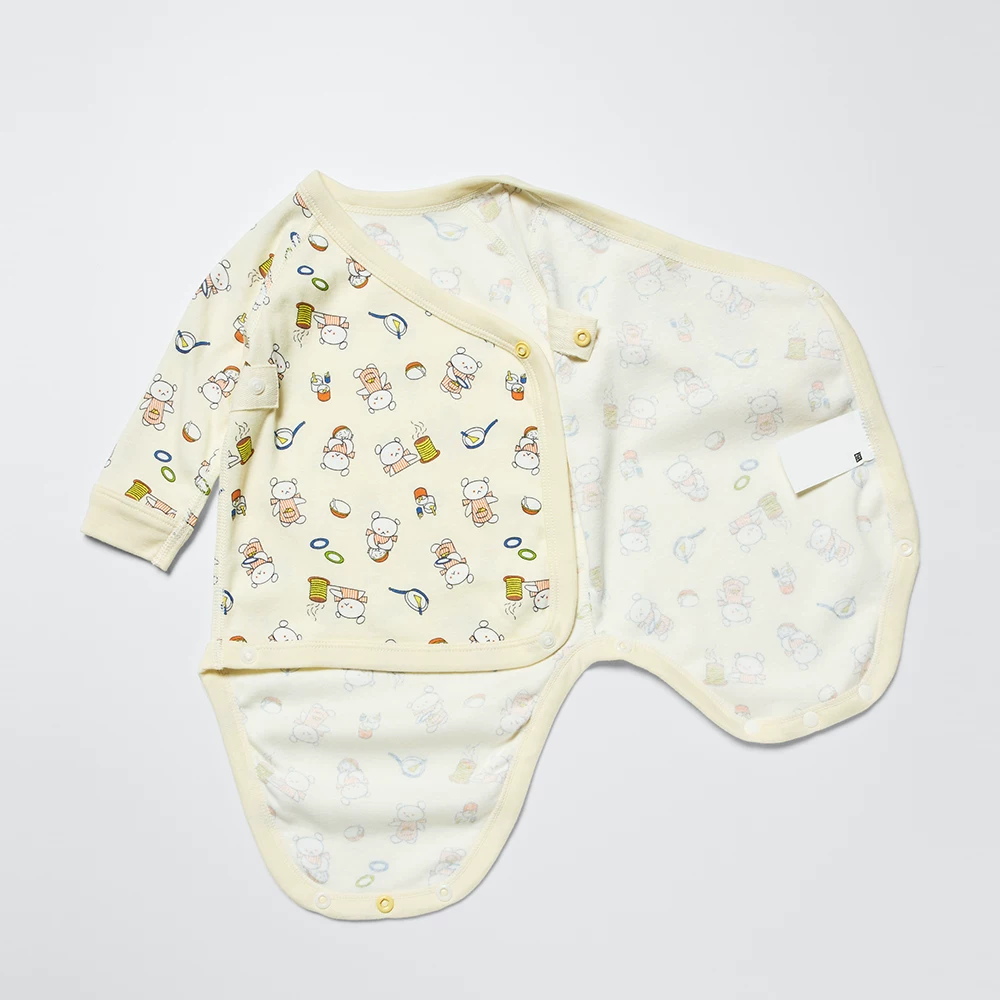 Uniqlo детский UT Picture Book Cooperation Series hip cover/long sleeve 1-piece pack 481848 478397