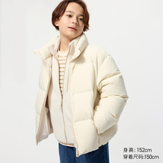 Пуховики 优衣库童装男童女童蓬松羽绒茄克外套夹克羽绒服478148 Uniqlo