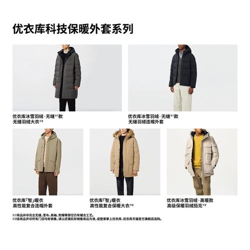 Uniqlo, толстовка с капюшоном с пухом, удерживающий тепло пуховик