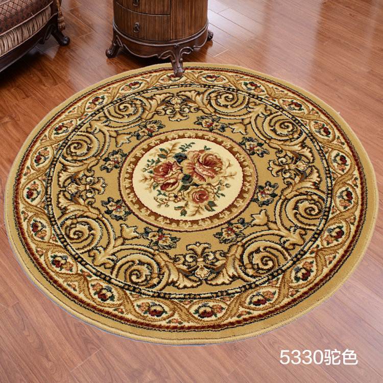 Phá vỡ mã giải phóng mặt bằng thảm tròn theo phong cách Mỹ tân cổ điển phòng ngủ sofa phòng khách thảm - Thảm thảm trải sàn văn phòng