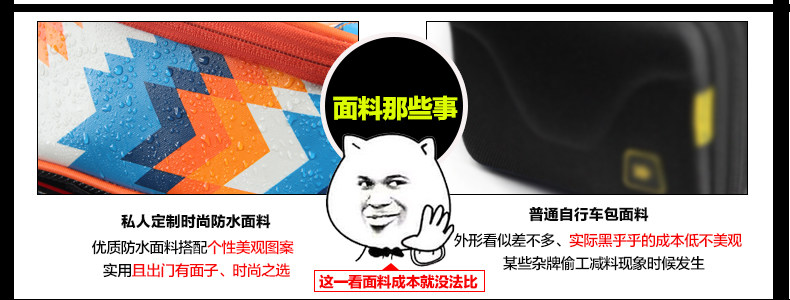 Sacoche pour vélo mixte ROSWHEEL - Ref 2216858 Image 10