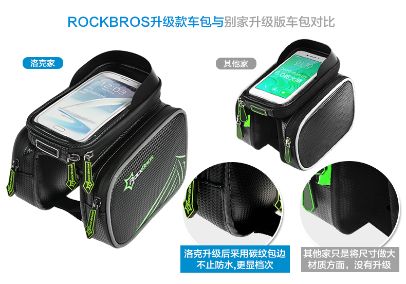 Sacoche pour vélo mixte ROCKBROS - Ref 2216271 Image 14