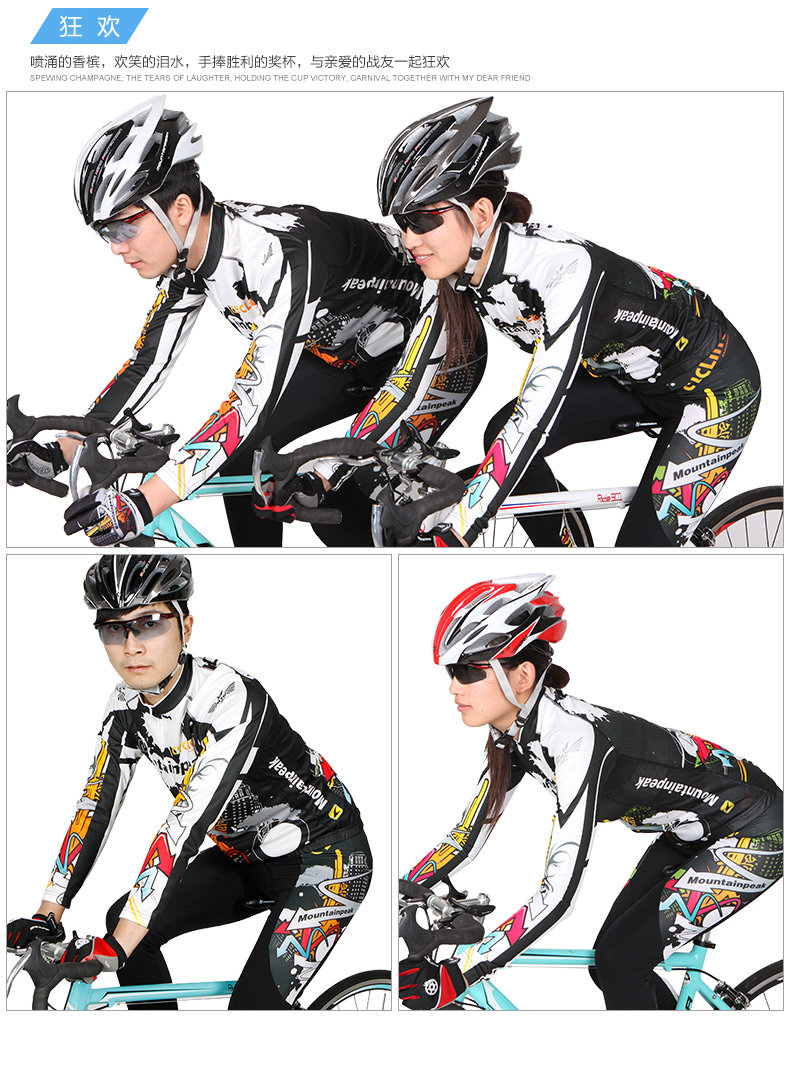 Tenue de cyclisme mixte MOUNTAINPEAK - Ref 2209104 Image 28