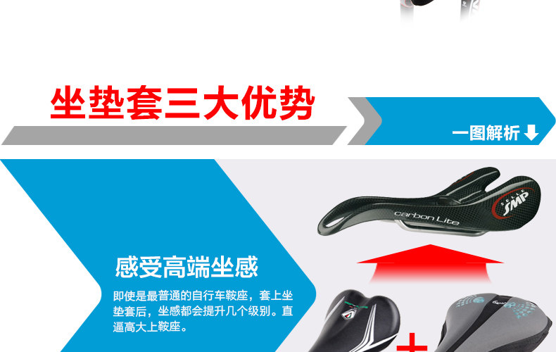 Selle de vélo Mountain Bike CHAUNTS - Ref 2359291 Image 10