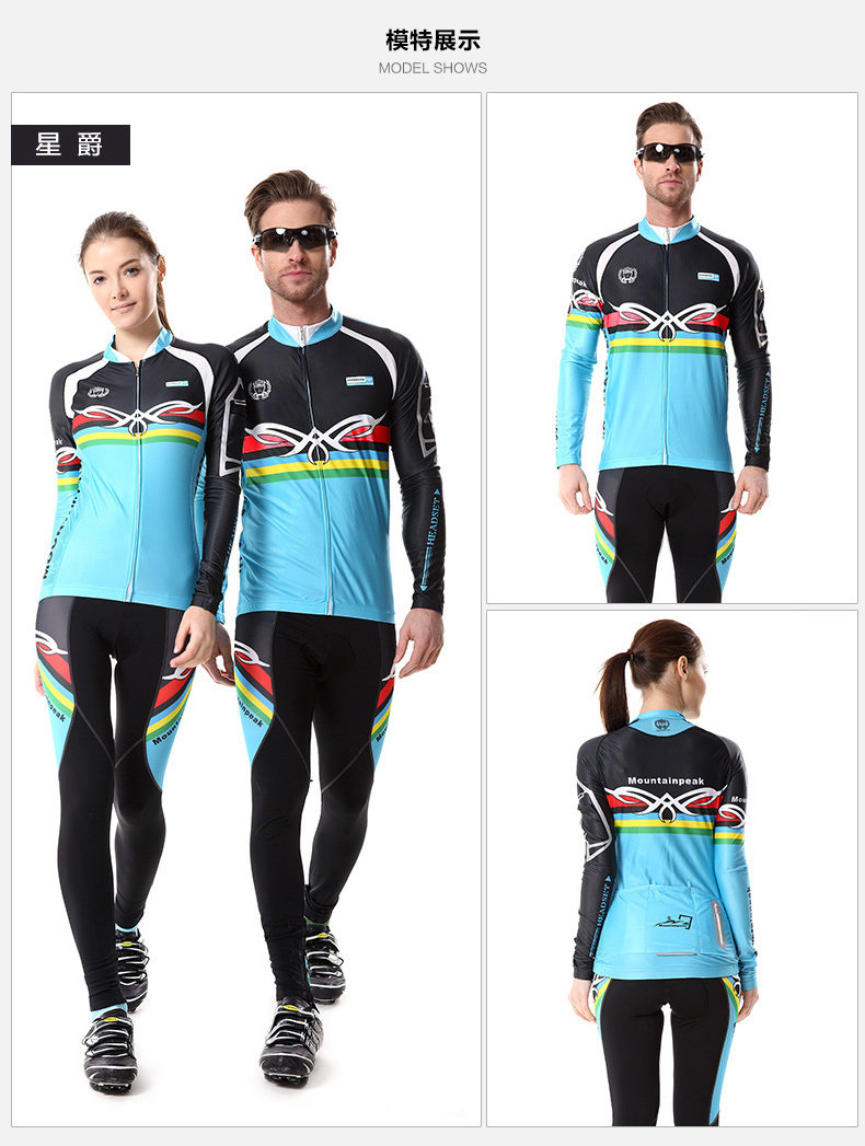 Tenue de cyclisme mixte MOUNTAINPEAK - Ref 2230093 Image 15