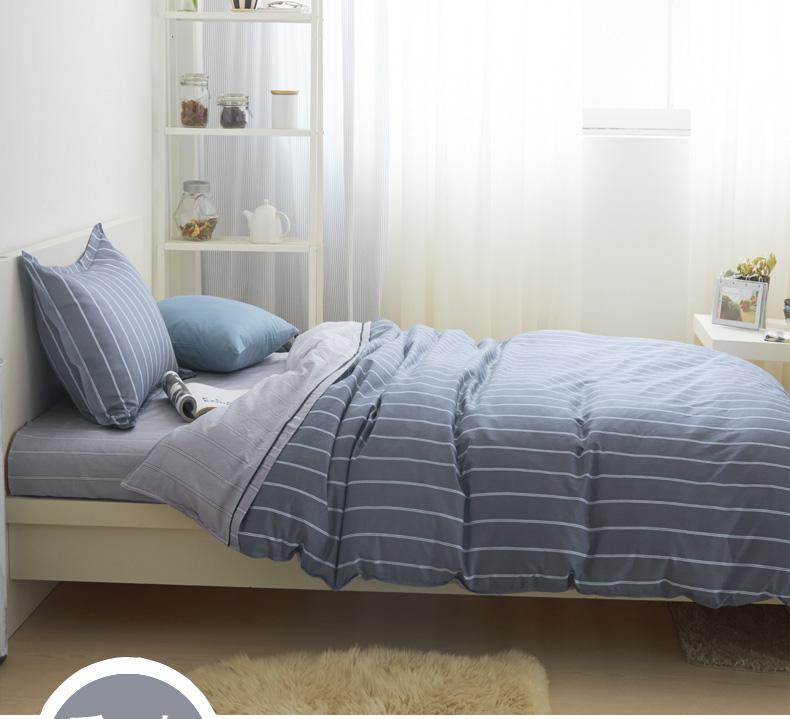 Bông sinh viên ký túc xá quilt cover giường đơn bộ ba bộ đồ giường trẻ em sheets 1.2 m bộ đồ giường cotton