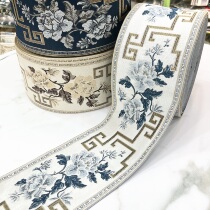 Wide 12cm curtains lace Chinese jacquard webbing Sofa Cushions cushions Cushions Splicing Accessories to Hold Pillow Decorations