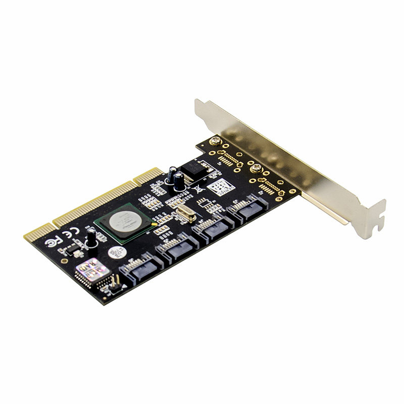 PCI to four-point sata1 generation disk array card raid015 card computer hard disk extension card 3114 supports 2TB