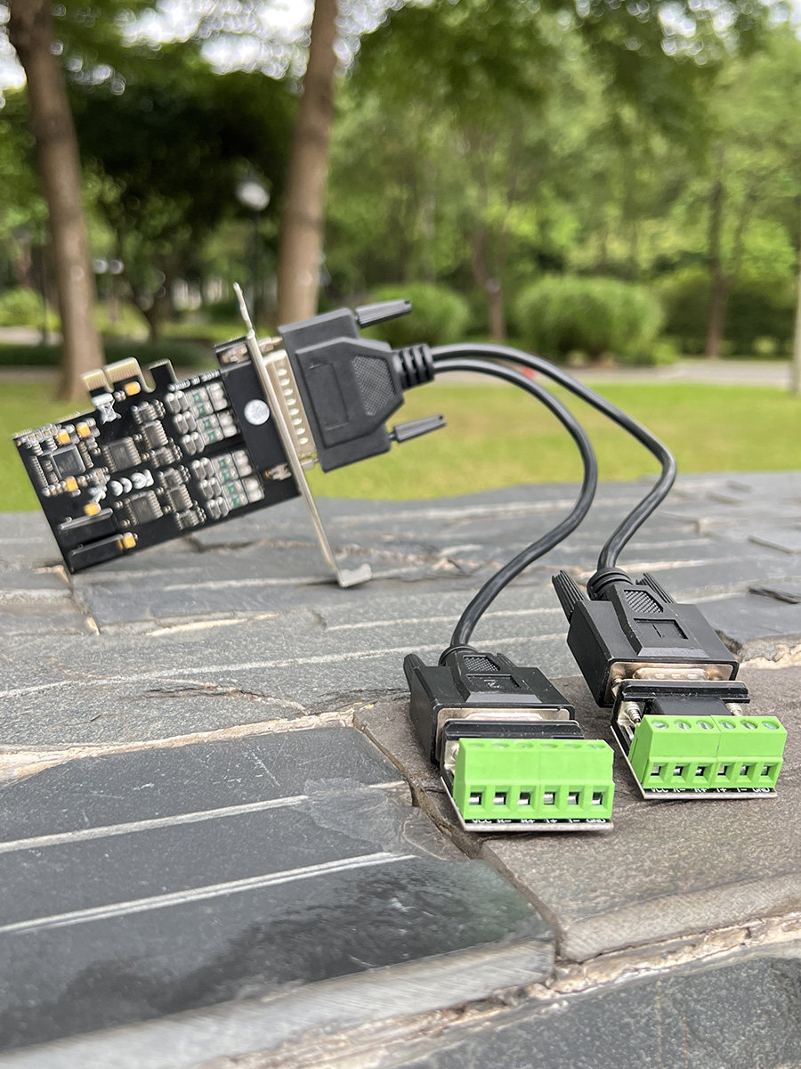 YiHang Yihang pcie turn rs485 industrial computer computer serial port expansion card mouse keyboard ATM machine anti-surge