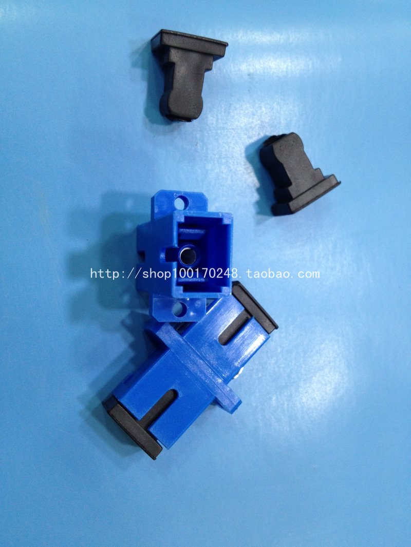 Carrier Grade SC Simplex Fiber Optic Couplers Flange Connectors Fiber Optic Adapters