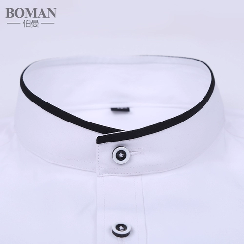 伯曼 Весенняя приталенная рубашка, китайский стиль