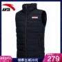 Anta nam xuống áo khoác vest 2018 mùa đông mới cộng với áo khoác thể thao nhung ấm áp giản dị 15849902 - Áo thể thao quần thun thể thao nam