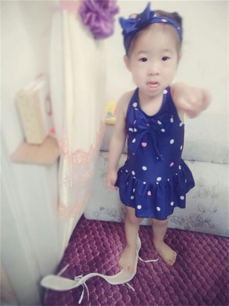 Đồ bơi bé gái một mảnh trẻ em 1-2-3-4-5-6 tuổi Nữ bé spa dễ thương đồ bơi bé gái - Bộ đồ bơi của Kid bikini trẻ con