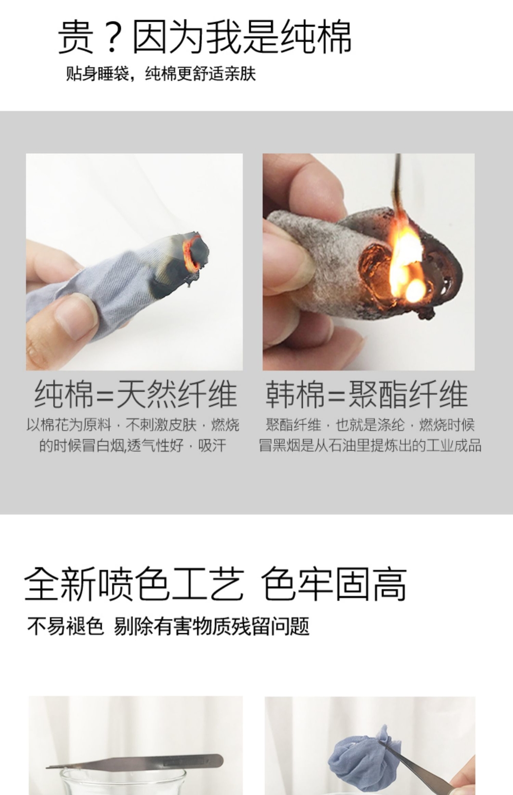 100% cotton túi du lịch khách sạn tạo tác chăn di động chăn đôi giường bông du lịch bẩn túi ngủ - Túi ngủ giá túi ngủ