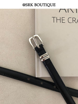 SRK daily must-have item ~ Versatile black belt