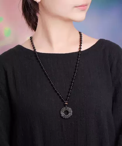 Натуральный защитный амулет, пряжка, этническая подвеска подходит для мужчин и женщин, имитация льда, этнический стиль