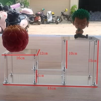 Прозрачный вогнутый большой