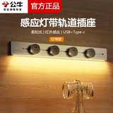 Подвижная лампа Bull с настенной розеткой, специальный буфет с ночником, монтажная плата для поверхностного монтажа беспроводной направляющей, для домашнего использования