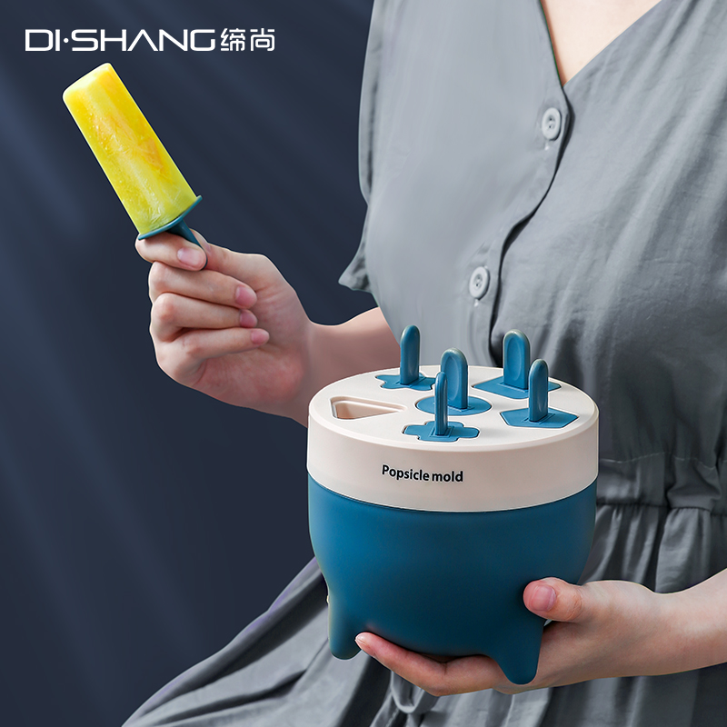 Ice Cream Ice Cream Mold Children's Popsicle Popsicle Box Homemade Ice Cube Mold Ice Cream Model Food Grade