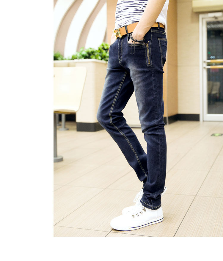 Jeans pour adolescent pieds Slim JOHNSON YUEDA - Ref 1462555 Image 17