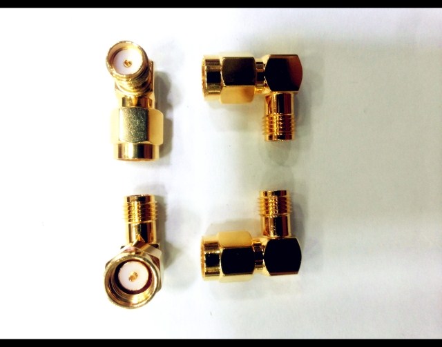 RF connector SMA JJKK Right angle SMA-JKW JJW SMA-KKW 90 degree turn adapter