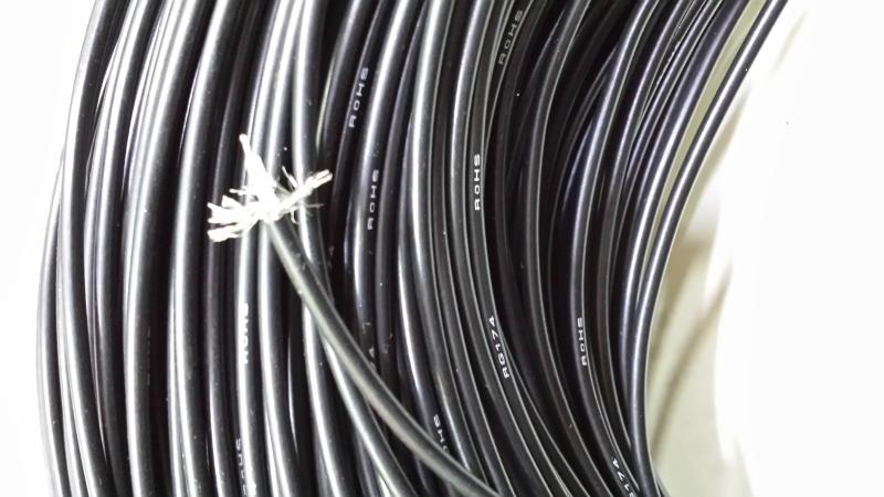 Imitation imported RG174SYV50-2-1 50-2 flexible cable 96 braided encrypted pure copper tinned cable