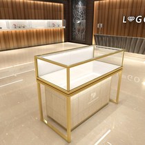 New Jade Cabinet Jewelry Cabinet Tempered Glass Jewelry Display Cabinet Jewelry Display Table Sample Glass Counter