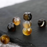 芊雅 Натуральные агатовые резные бусины, браслет, четки бодхи