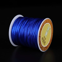 Синий, с драгоценным камнем