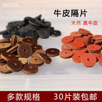 Text Play Bull Leather Septer Genuine Leather Spacer Natural Head Layer Thickened Foebead Accessories Diamond Stars Moon Bodhi Hand Strings Ornament