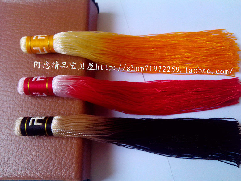 Pendant with tassels handmade, decorative accessory, gradient, DIY
