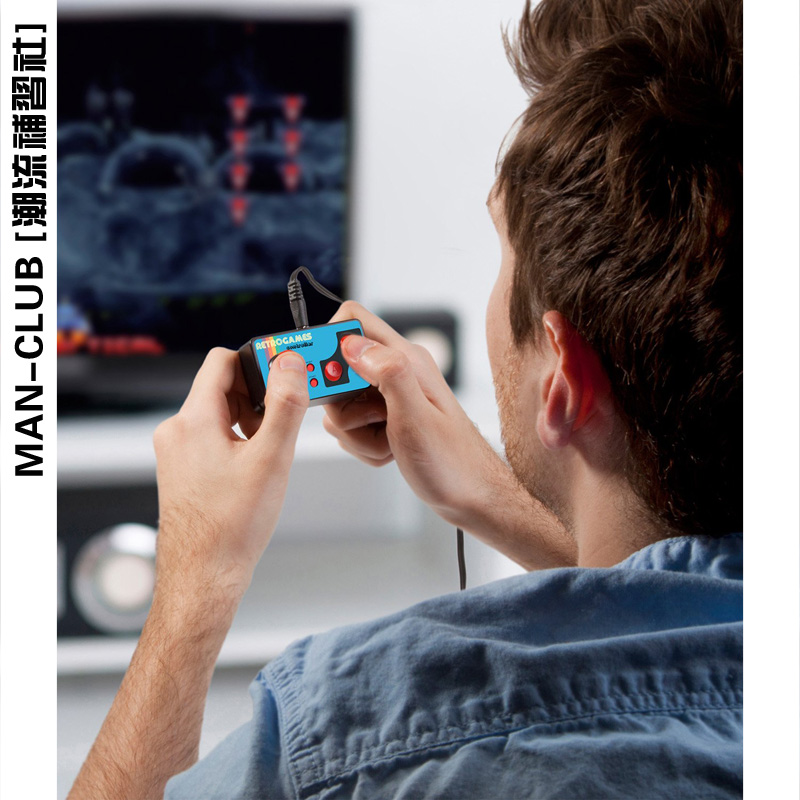 American Retro Tide Nostalgic Pocket Mini Home Consoles 200 Combined 1Tv Games Game Controller