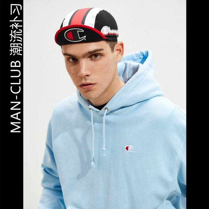 Tide Tutorial] CHAMPION THIN Large LOGO Hit the Sun shading hat Men's baseball cap