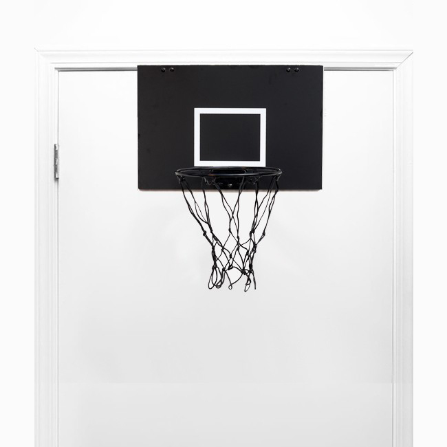 Black and White Multi-Color Basic Solid Color Door-Mounted No-Drill Wall-Mounted Indoor Basketball Hoop Home Decoration Small Backboard
