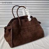 Вместительная и большая демисезонная сумка на одно плечо, сумка через плечо, изысканный стиль, из натуральной кожи