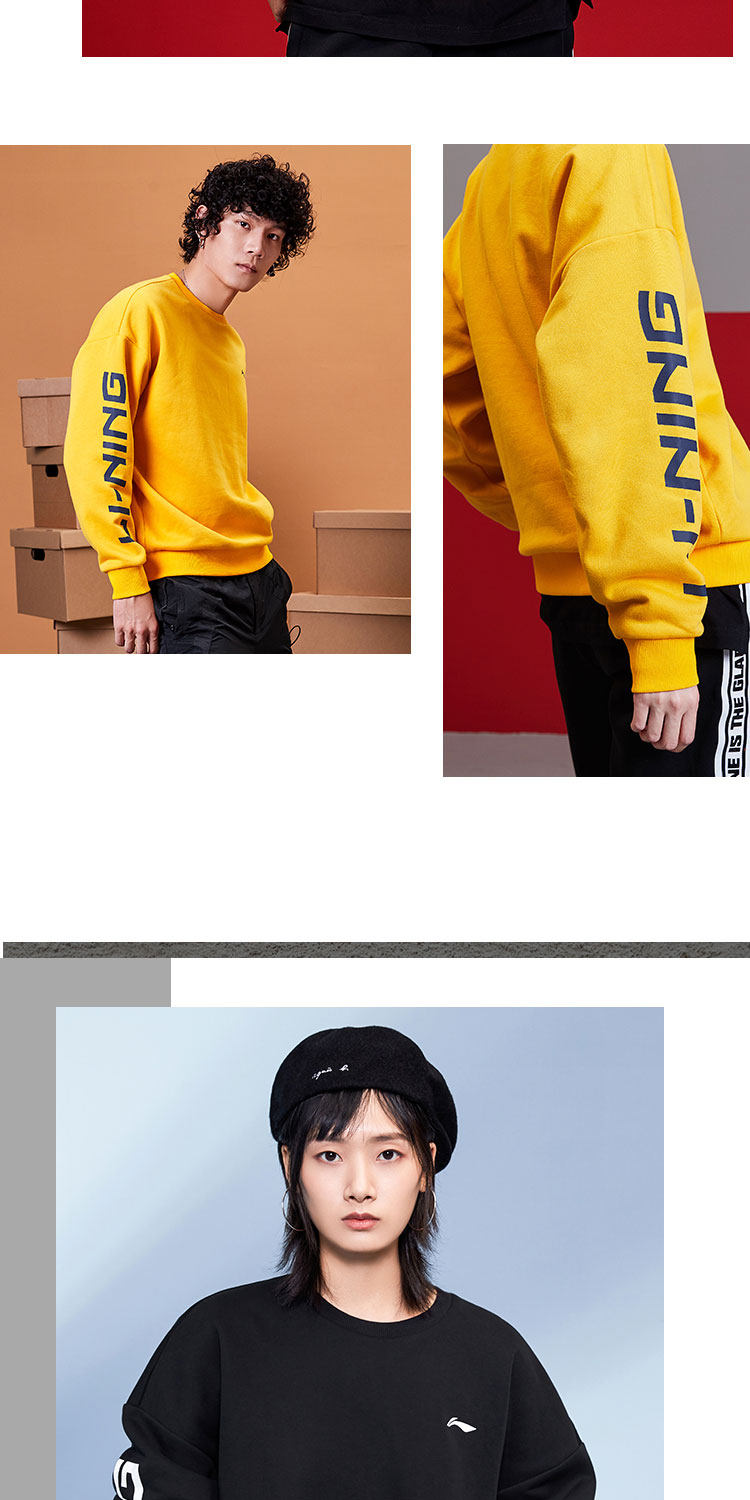 Li Ning, утепленная зимняя толстовка с капюшоном, спортивный костюм, куртка, с вышивкой 