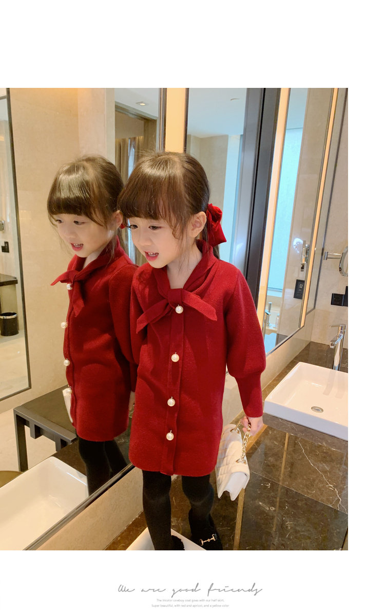 Amybaby семья из троих детской одежды красный китайский Новый год семья Пакет мать и дочь Пакет юбка девочки ребенок Канун Нового года amybaby 