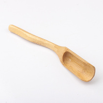 Bamboo Tea Spoon Tea Scoop Teaspoon Teaspoon Long Handle Utilita Tea Tray Tea Tray Tea Dish Accessories Handmade Creative Stock Handling Price