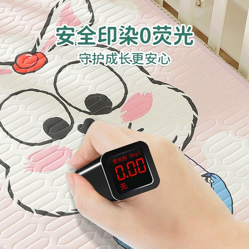 Детский коврик, шелковый дышащий летний матрас для приставной кровати для детского сада для сна