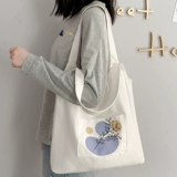 Шоппер, сумка на одно плечо, портативный вместительный и большой тканевый мешок, изысканный стиль